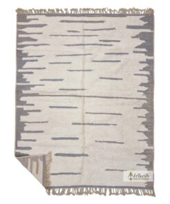 FILLA – White And Gray Rug - Beni Ourain Tufted Custom Rugs