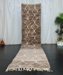 Alternative view of NADIA - Beni Rug - Brown Beni Mrirt Custom size Rug