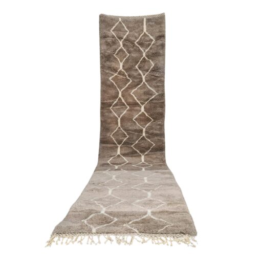 NADIA - Beni Rug - Brown Beni Mrirt Custom size Rug