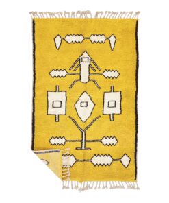 RABAL – Yellow Carpet – Beni Ourain Rug 5x7