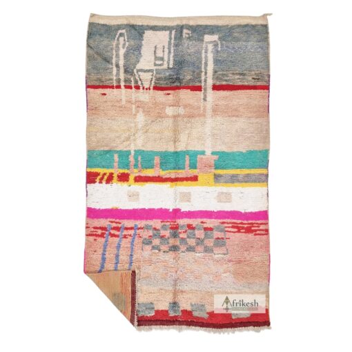 BANIYA - Boho Rug 5x8 - Boujaad Moroccan Rug