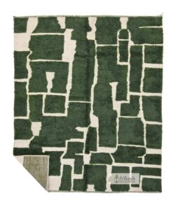 SOR – Green Rug – Moroccan Beni Ourain Tufted Custom Rug Sizes