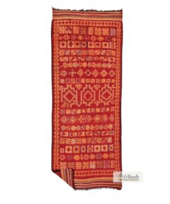 MIRAM - Vintage Rug 6x15 - Red Moroccan Sbai Rug
