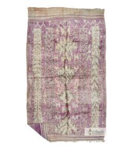 ELENA - Faded Mauve Rug - Beni M'Guild Abstract Carpet 6x11