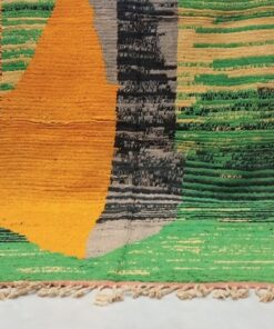 Purple & Mustard Moroccan Rug 3