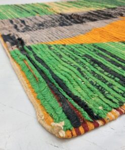 Purple & Mustard Moroccan Rug 5