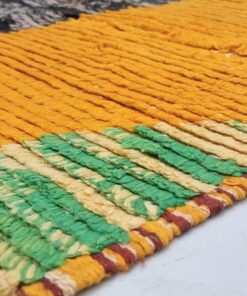 Purple & Mustard Moroccan Rug 6