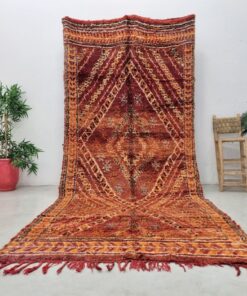 Alternative view of MENDIL - Vintage Rug 6x13 - Moroccan Beni M'Guild Rug