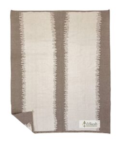 RAMADI – Pale Slate & White Rug –  Zanafi Kilim Abstract Custom Rugs