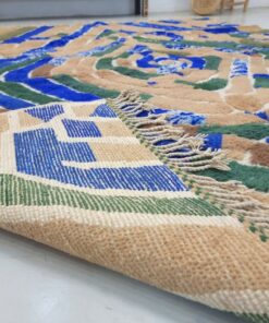 Taupe & Blue Rug (8)