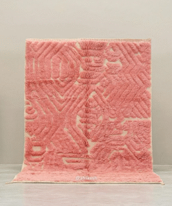 Alternative view of Tirra – Custom Tufted Rug – Pink Beni Mrirt Rug