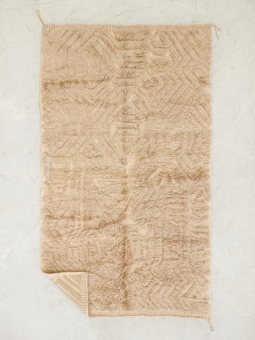 Tirra – Custom Tufted Rug – Beige Beni Mrirt Rug
