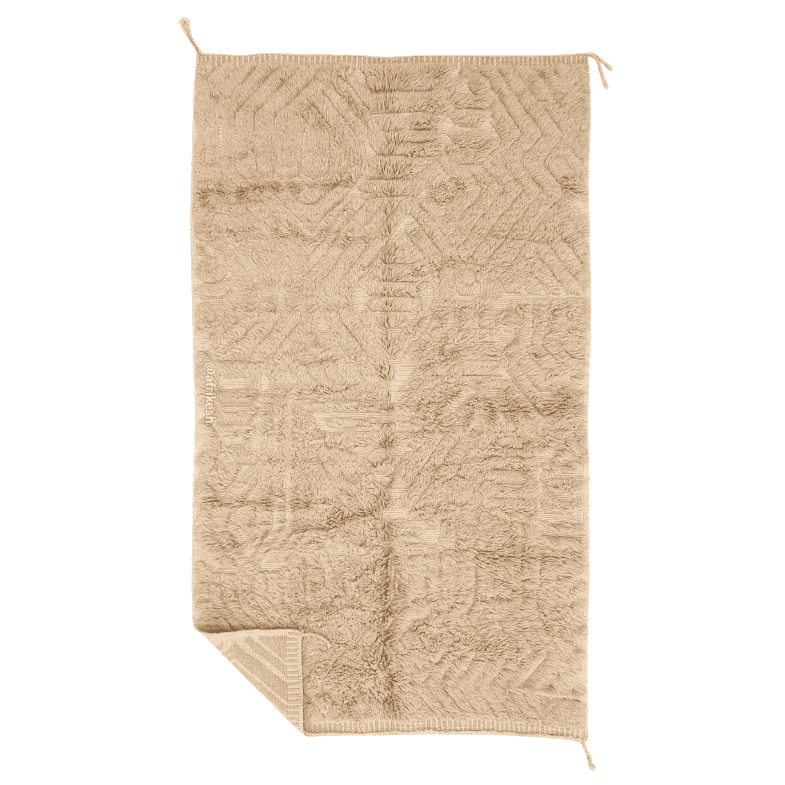 Tirra – Custom Tufted Rug – Beige Beni Mrirt Rug