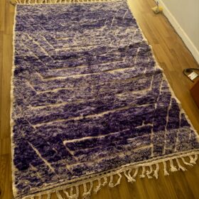 Aylin – Beni Ourain Tufted Rug – Custom Yellow And Green Rug – Moroccan Handmade Carpet