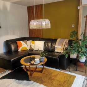 Ranya  – Black And White Rug – Beni Ourain Abstract Custom Rug