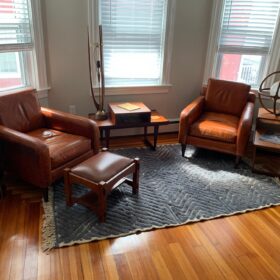 Aylin – Beni Ourain Tufted Rug – Custom Yellow And Green Rug – Moroccan Handmade Carpet