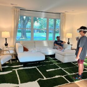 Aylin – Beni Ourain Tufted Rug – Custom Yellow And Green Rug – Moroccan Handmade Carpet