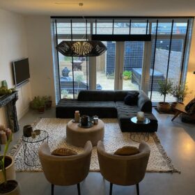 AMNAY-Moroccan Maroon And White Rug-Custom Beni Ourain Dotted Carpet