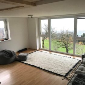 BENAZIR – Solid Green Carpet – Beni Ourain Solid Custom Rugs