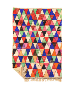 Noura- Boujaad Moroccan Rug 5x8 - Vintage Colorful Moroccan Rug