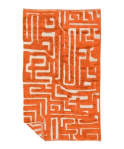 Rauwya –  Moroccan Orange Rug– Beni Mrirt Tufted Custom Carpet