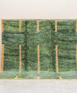 Alternative view of Tudert – Moroccan Green Rug – Beni Mrirt CustomTufted Rug